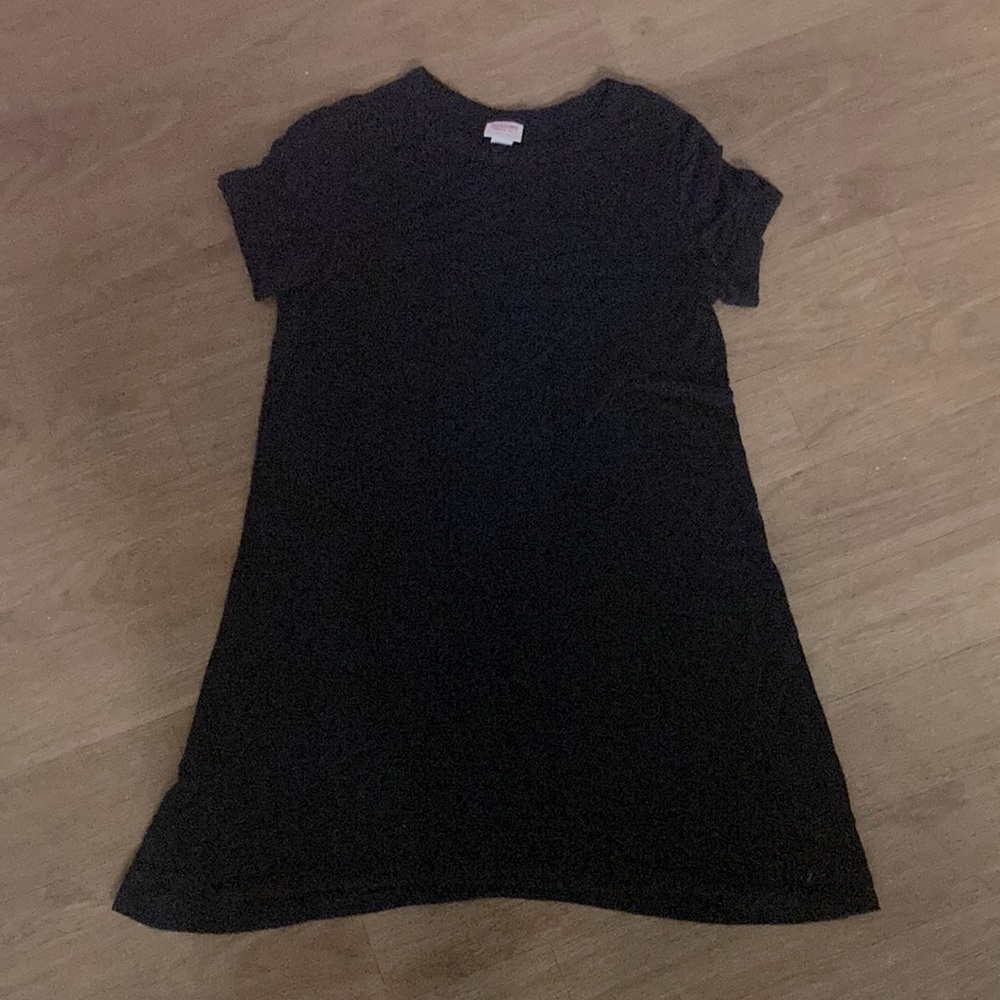XS black tshirt dress